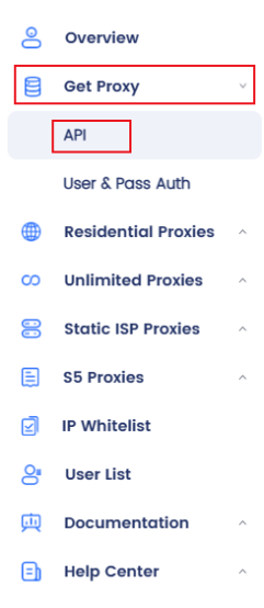 how to get residential proxies by api on pyproxy