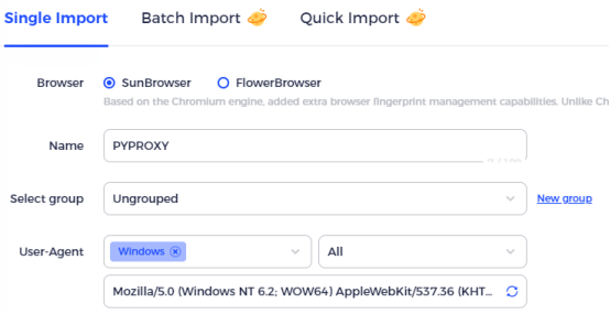 how to set up proxy in adspower