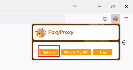 how to configure proxy in foxyproxy
