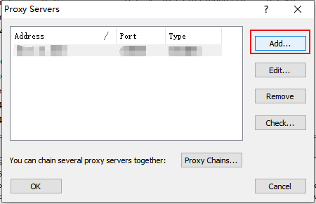 how to set up proxy in proxifier