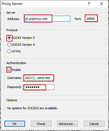 how to set up proxy in proxifier