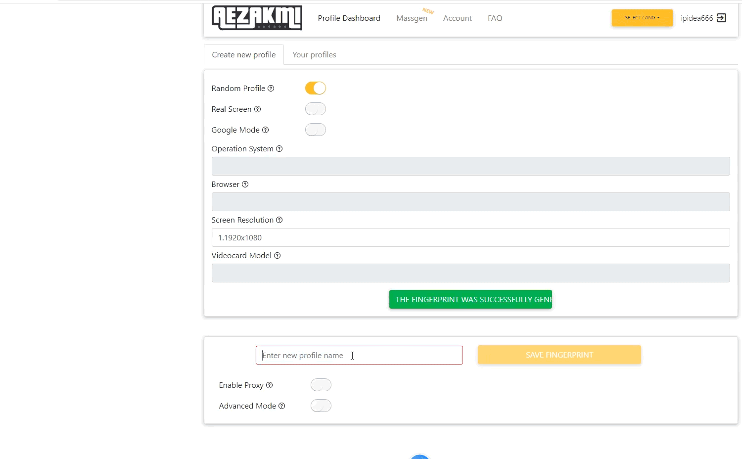  AEZAKMI浏览器使用IPIDEA 教程