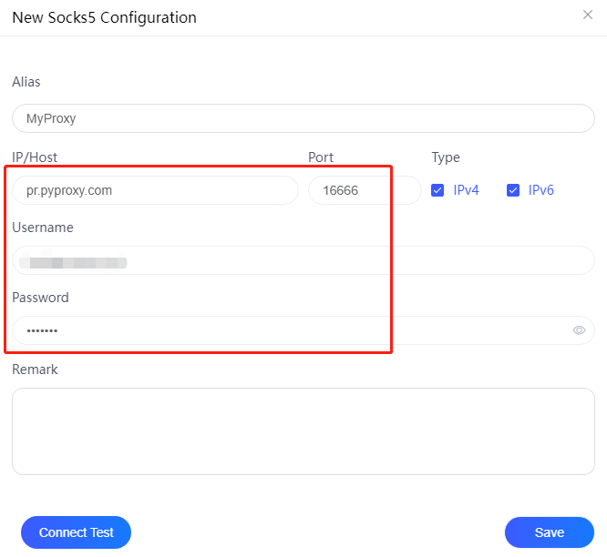 How to configure proxy on ClonBrowser